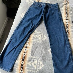 Wrangler Men's Straight Blue Jeans